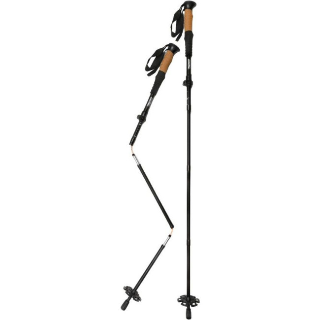 Silva Trekking Poles Aluminum Z-Fold, løbestave, grå