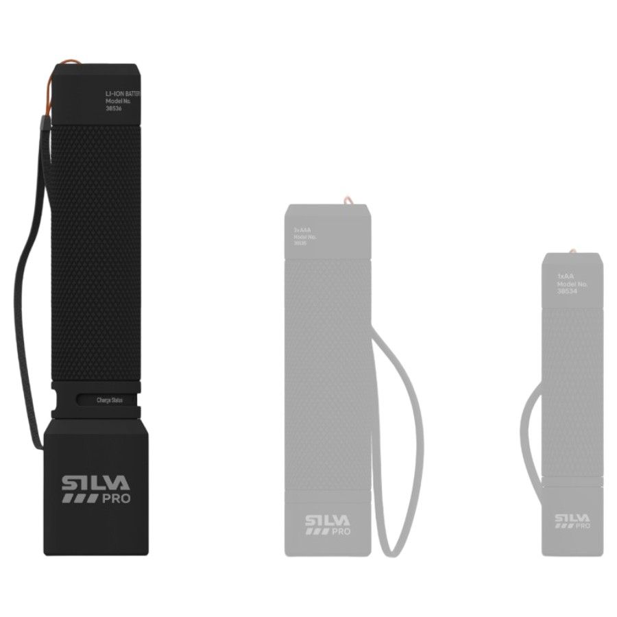 Silva Zoomlight 1000, lampe de poche, noir