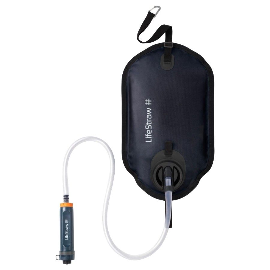 Sistem de purificare prin gravitație Lifestraw Peak Series, Mountain Blue, 8 L, albastru
