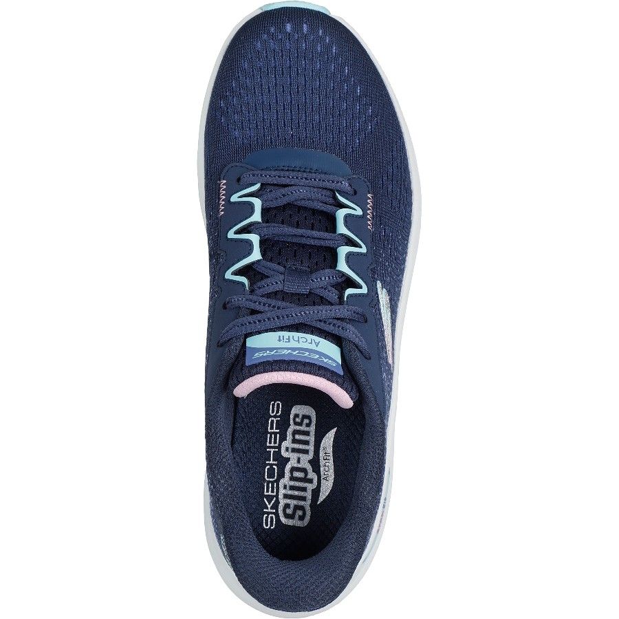Skechers Arch Fit 2.0 - Fresh Pace, outdoorová obuv, dámska, tmavomodrá