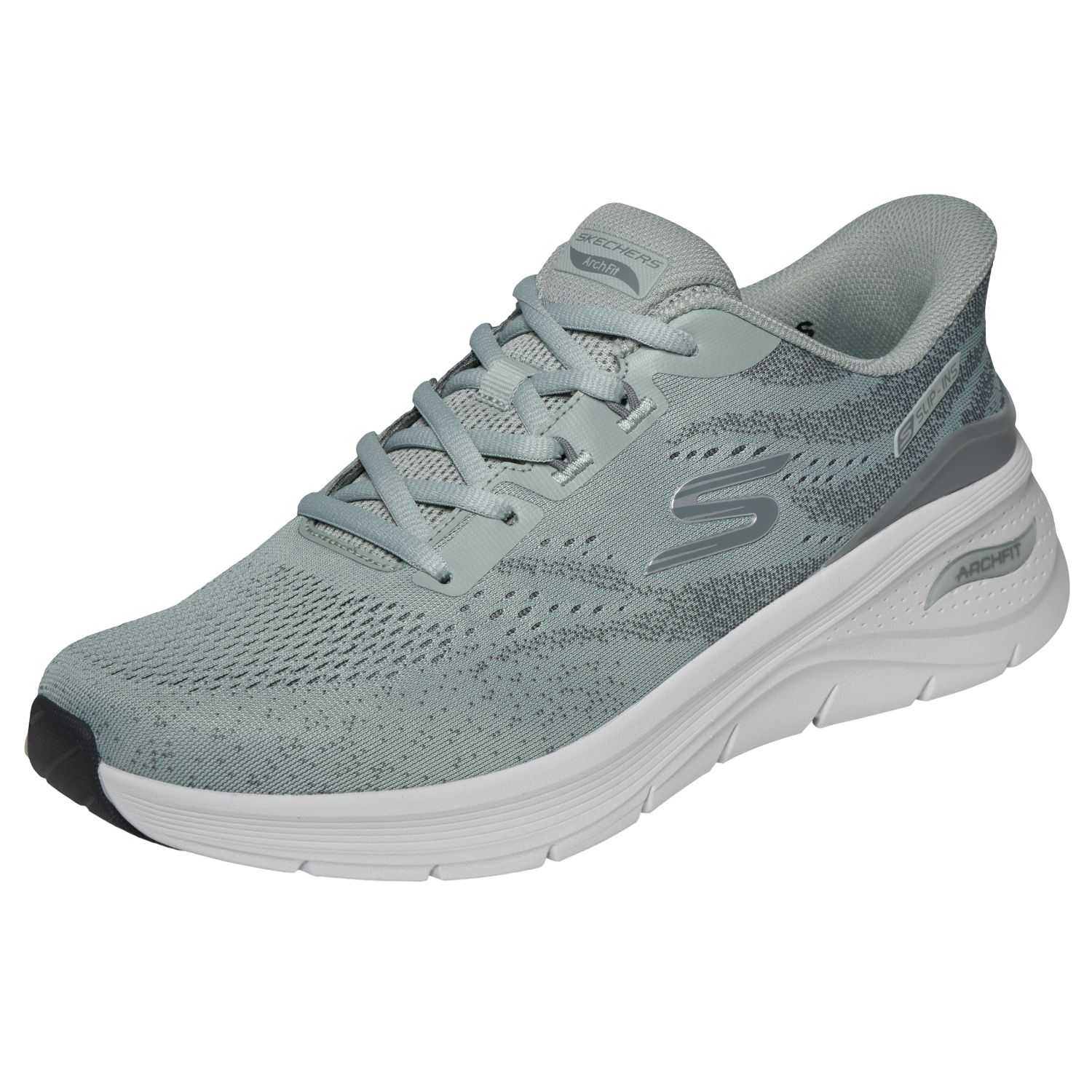 Skechers Arch Fit 3.0, Löparskor, Herr, Grön