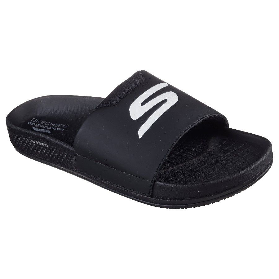 Skechers Arch Fit Hyper Slide - Madan, buty rekreacyjne, m?skie, czarne