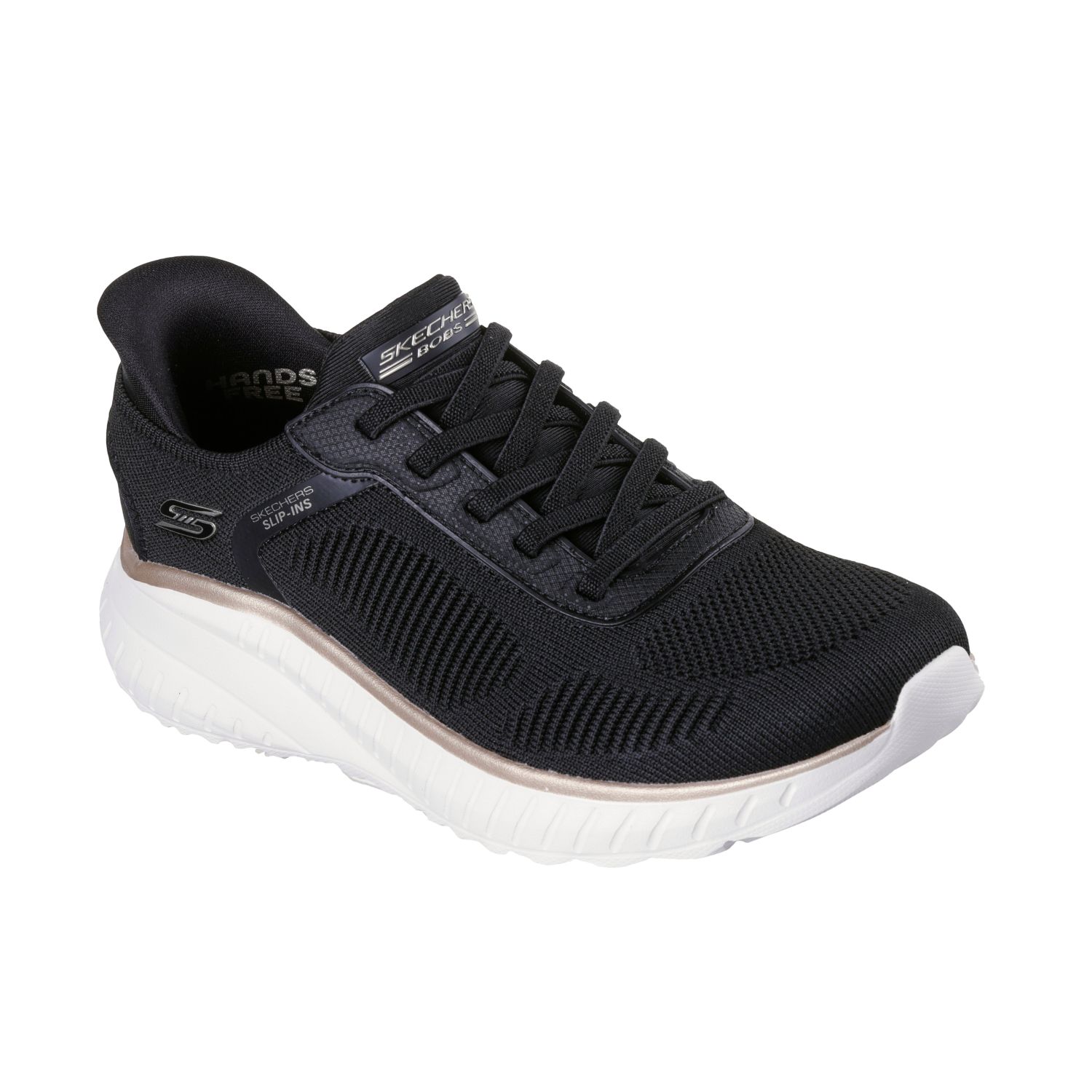 Skechers Bobs Squad Chaos - Current Muse, outdoor boty, dámské, černá