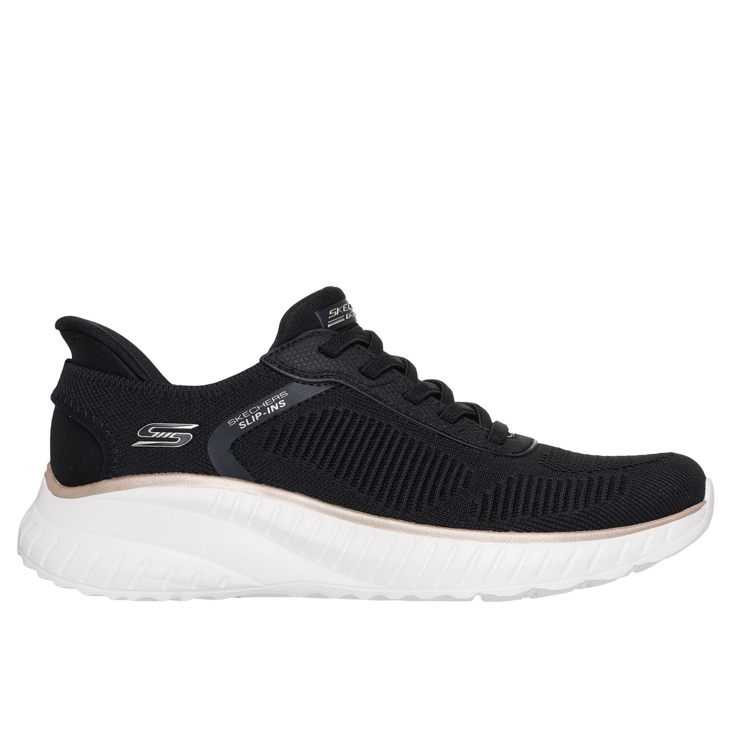 Skechers Bobs Squad Chaos - Current Muse, ulkoilukengät, nainen, musta