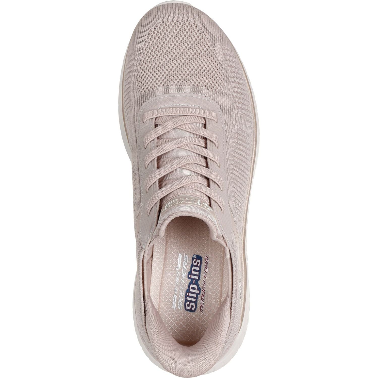 Skechers Bobs Squad Chaos - Current Muse, Utendørs Sko, Dame, Natural