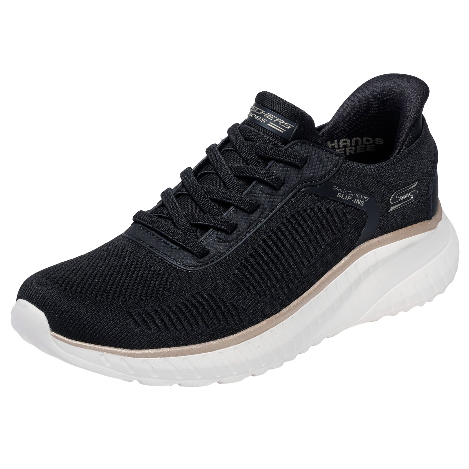Skechers Bobs Squad Chaos - Current Muse, Utomhusskor, Dam, Svart