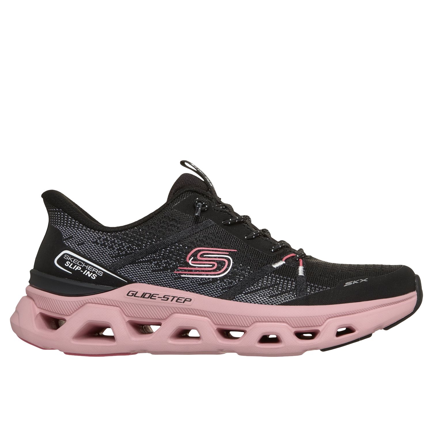 Skechers Glide-Step Altus - Fast Lane, běžecké boty, dámské, černé
