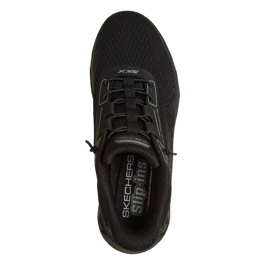 Skechers Glide-Step Altus - Korvus, bežecká obuv, pánska, čierna