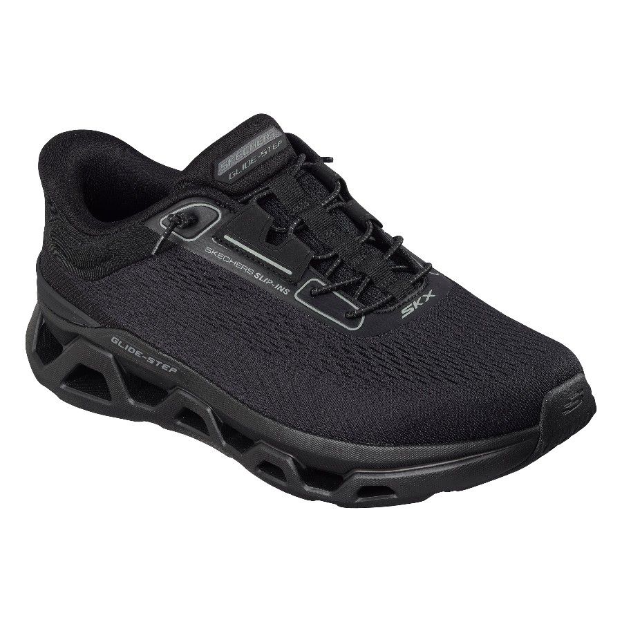 Skechers Glide-Step Altus - Korvus, bežecká obuv, pánska, čierna