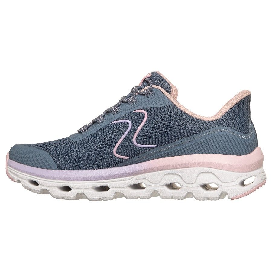Skechers Glide Step Sole, kengät, naiset, sininen