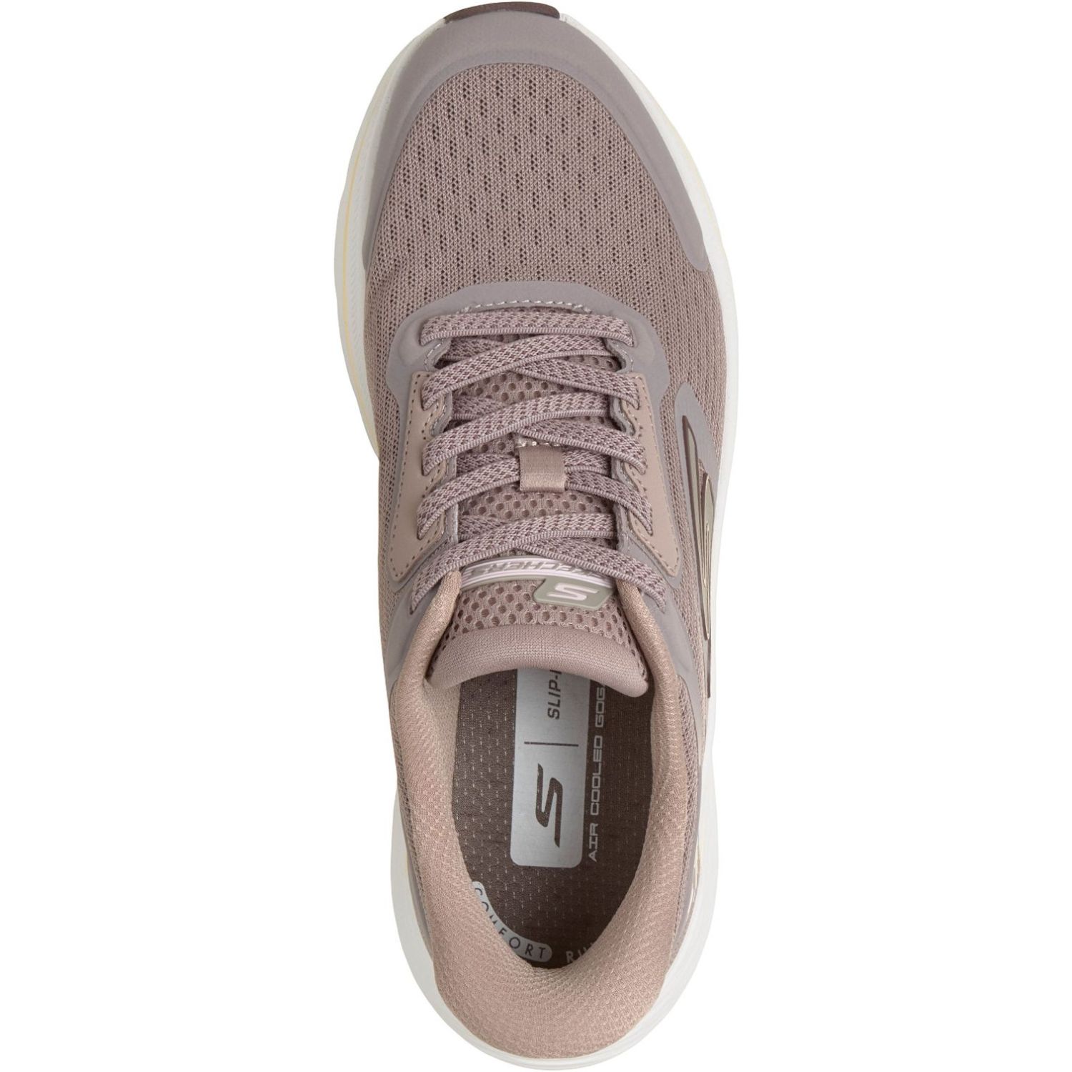 Skechers Go Run Consistent 3, Löparskor, Dam, Beige
