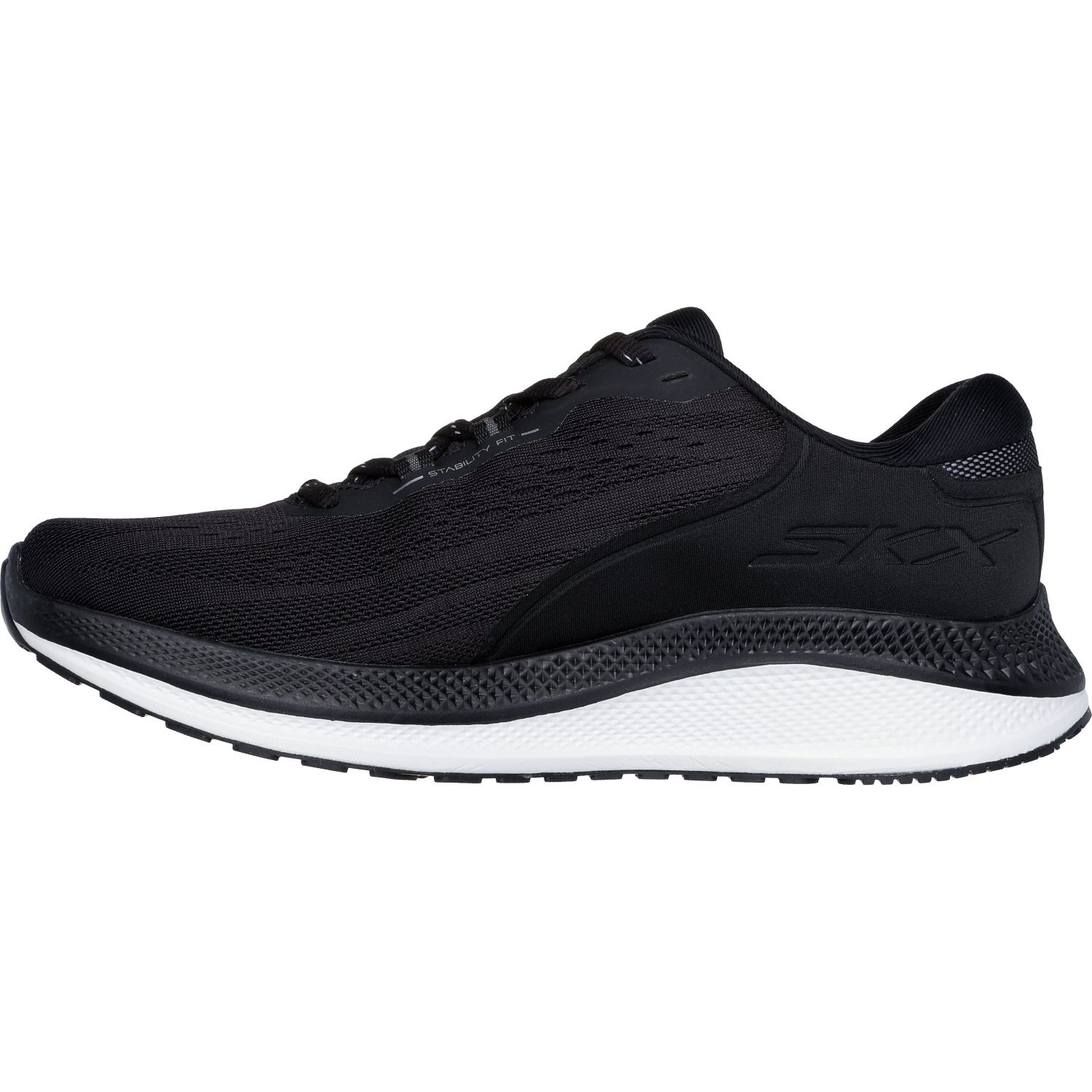 Skechers Go Run Persistence 2, chaussures de course, homme, noir