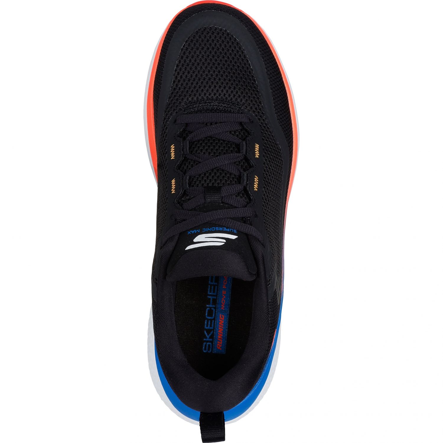 Skechers Go Run Supersonic Max, Laufschuhe, Herren, schwarz