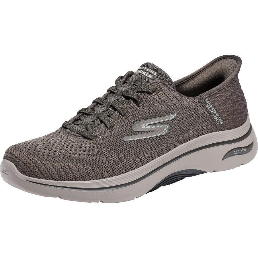 Skechers Go Walk Arch Fit 2.0 - Grand, pánska obuv, prírodná