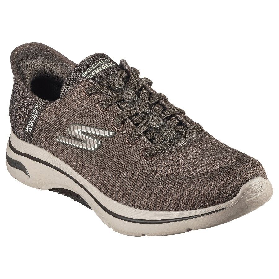 Skechers Go Walk Arch Fit 2.0 - Grand, schoenen, heren, natuur