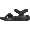 Skechers Go Walk Arch Fit 2.0 Sandaali - Candace, vapaa-ajan kengät, naiset, musta
