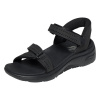 Skechers Go Walk Arch Fit 2.0 Sandal - Candace, fritidssko, dame, sort