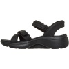 Skechers Go Walk Arch Fit 2.0 Sandal - Candace, scarpe casual, donna, nero