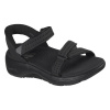 Skechers Go Walk Arch Fit 2.0 Sandal - Candace, voľnočasová obuv, dámska, čierna