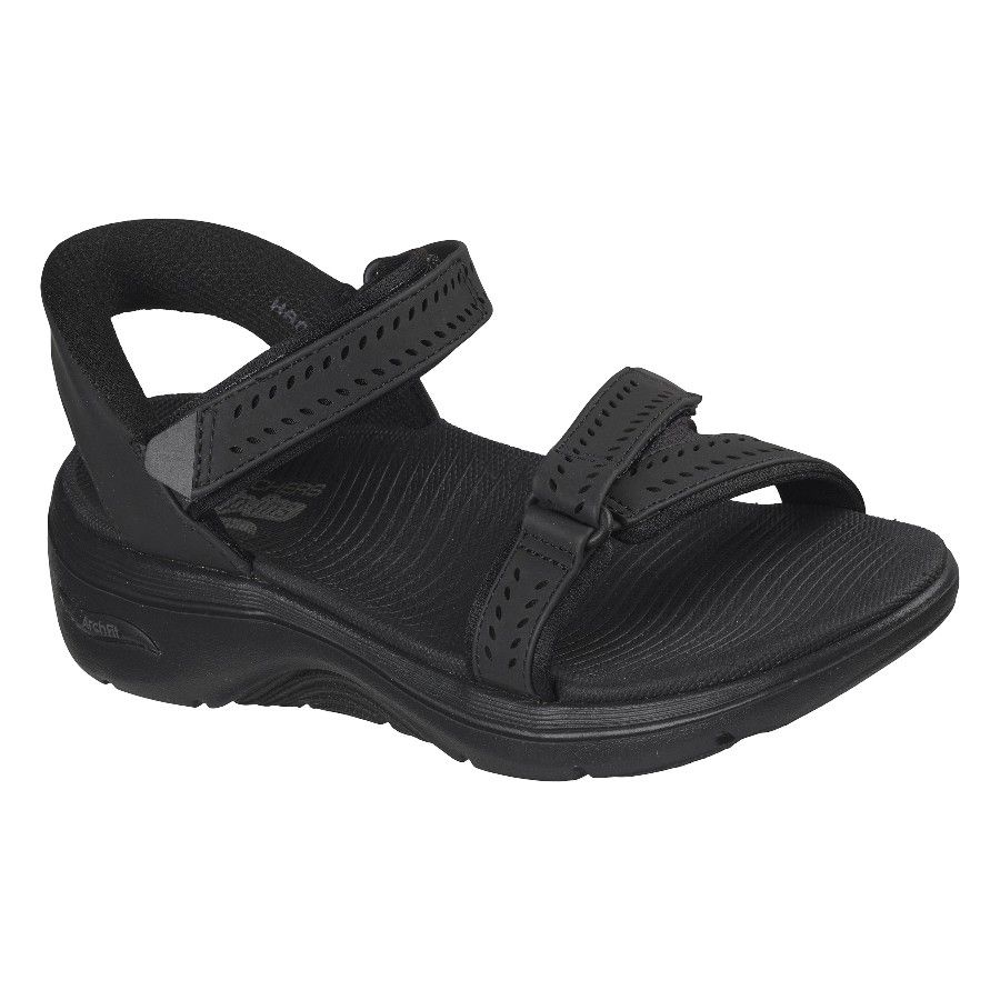 Skechers Go Walk Arch Fit 2.0 Sandal - Candace, voľnočasová obuv, dámska, čierna