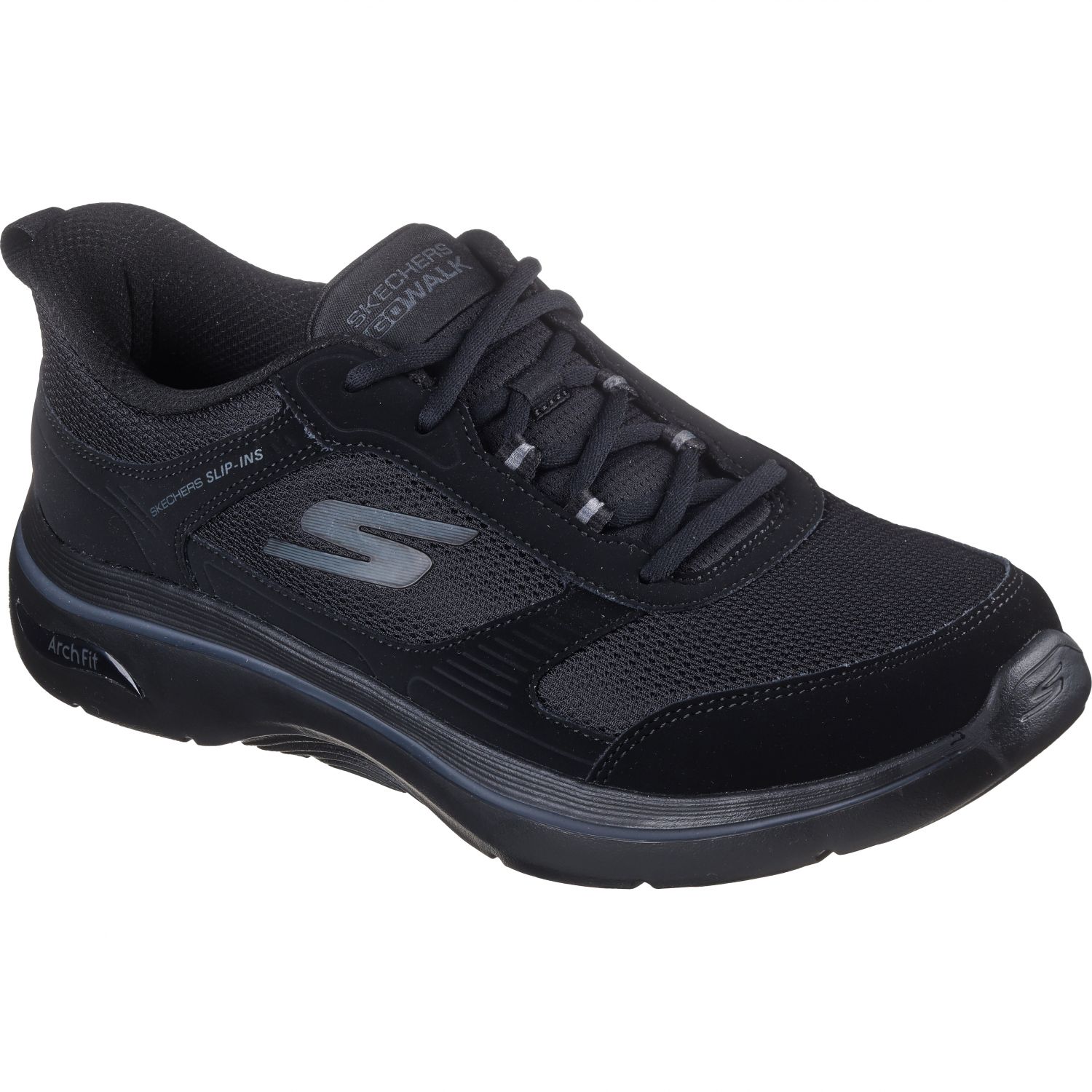 Skechers Go Walk Arch Fit 2.0 - Seared, Schuhe, Herren, schwarz