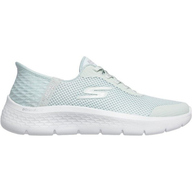 Skechers Go Walk Flex - Grand Entry, outdoor sko, dame, grøn