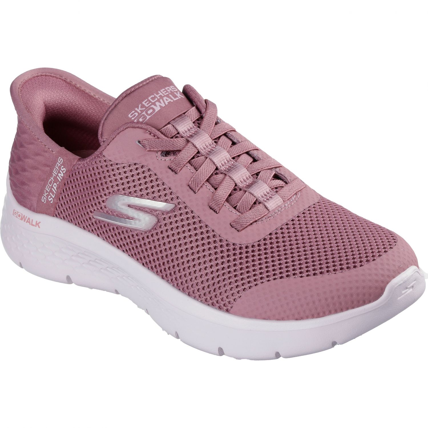 Skechers Go Walk Flex - Grand Entry, Outdoor Sko, Dame, Rose