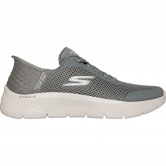 Skechers Go Walk Flex - Grand Entry, outdoorová obuv, dámska, olivovo zelená