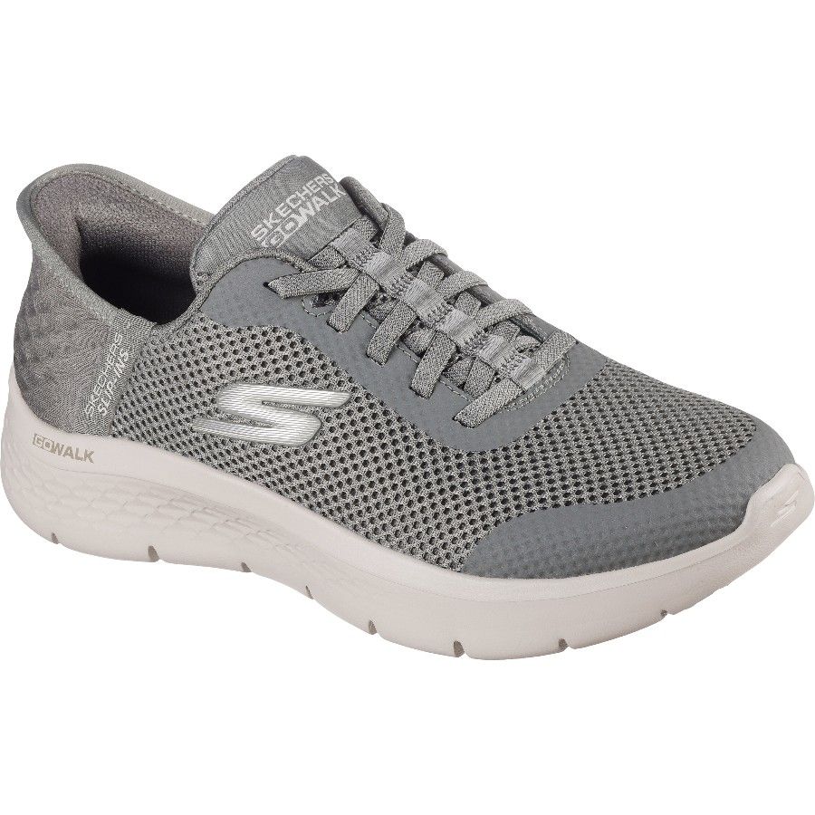 Skechers Go Walk Flex - Grand Entry, sapatos de exterior, mulheres, verde azeitona