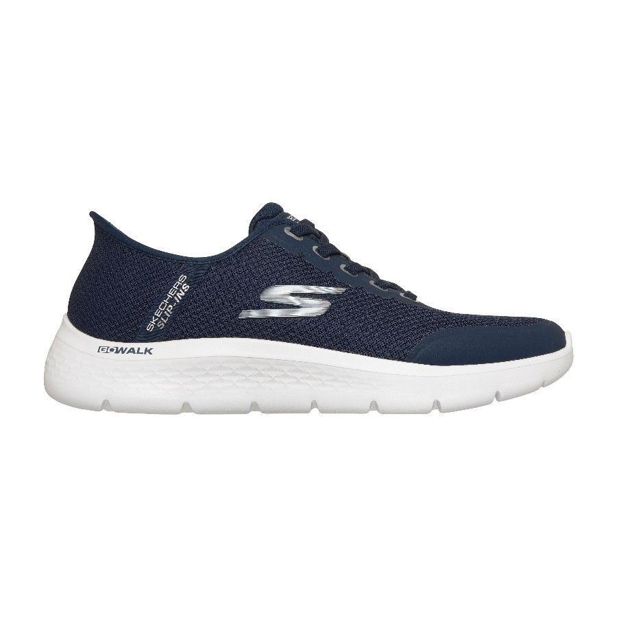 Skechers Go Walk Flex - Netro, Outdoorsko, Herre, Navy
