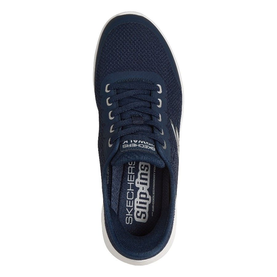 Skechers Go Walk Flex - Netro, Outdoorsko, Herre, Navy