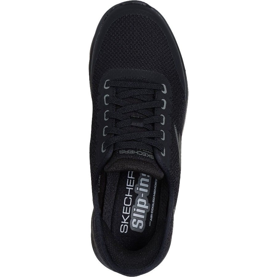Skechers Go Walk Flex - Netro, pánska outdoorová obuv, čierna