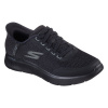 Skechers Go Walk Flex - Netro, pánska outdoorová obuv, čierna