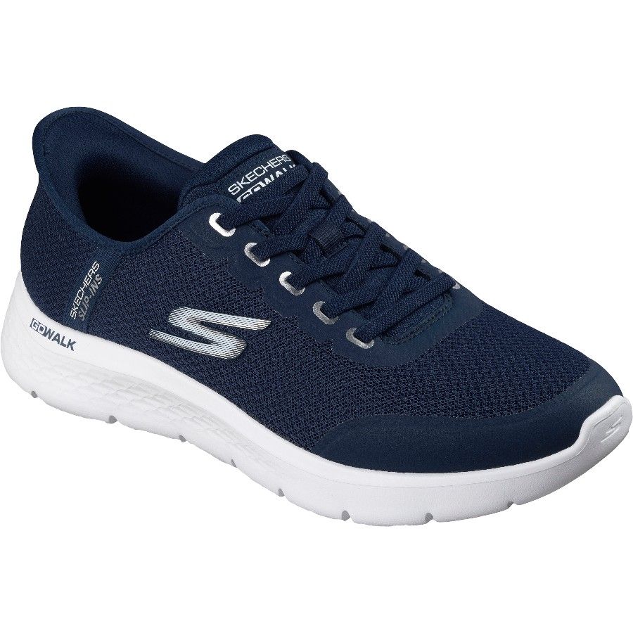 Skechers Go Walk Flex - Netro, pánska outdoorová obuv, tmavomodrá