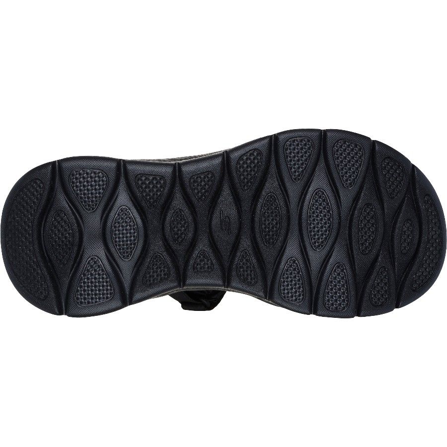 Skechers Go Walk Flex Sandal - Easy Entry, voľnočasová obuv, pánska, čierna