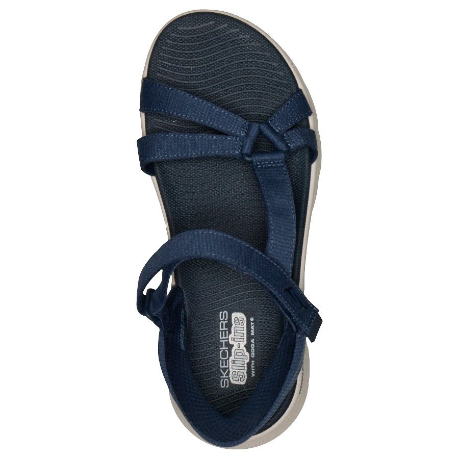 Skechers Go Walk Flex Sandal - Illuminate, fritidssko, dam, mörkblå
