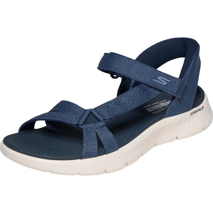 Skechers Go Walk Flex Sandal - Illuminate, Fritidssko, Dame, Navy