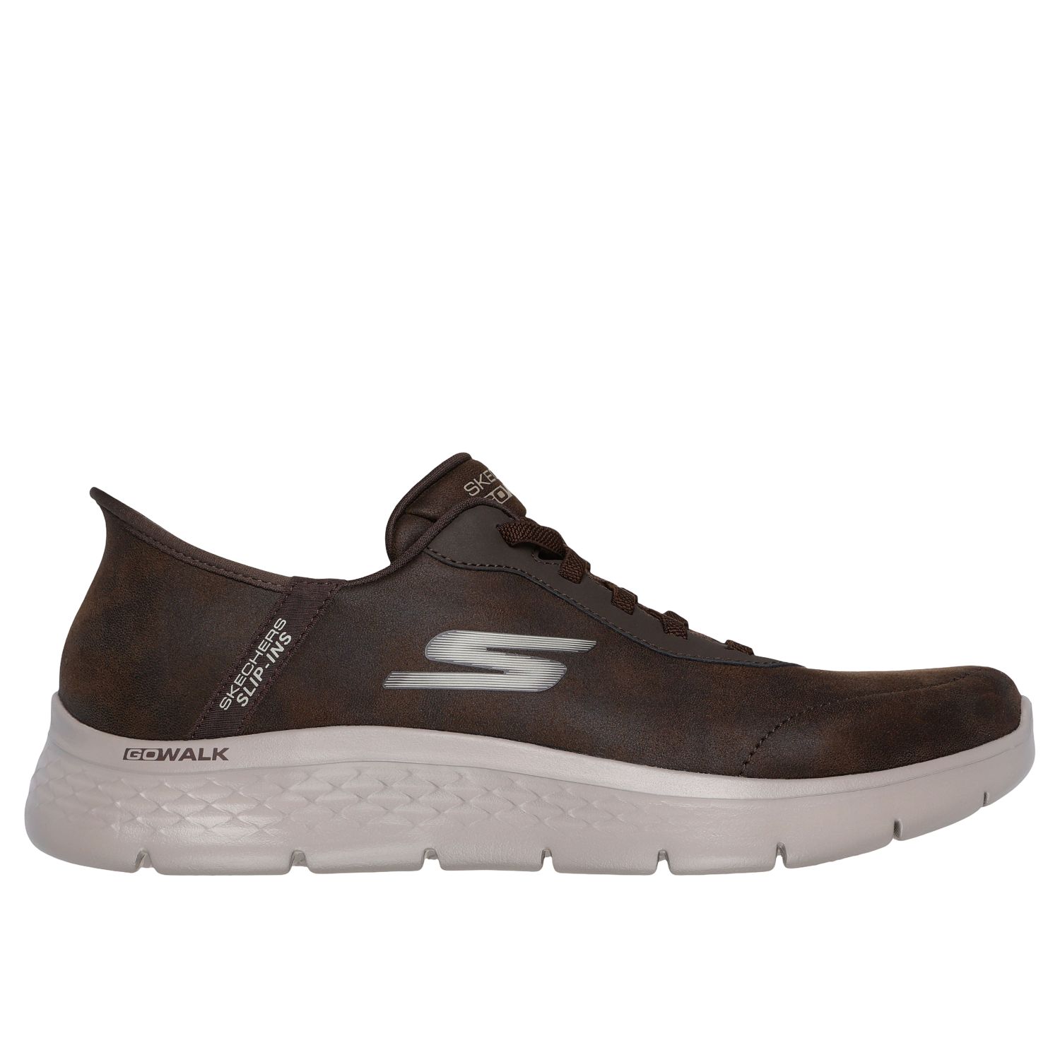 Skechers Go Walk Flex - Smooth Motion, outdoor sko, herre, brun