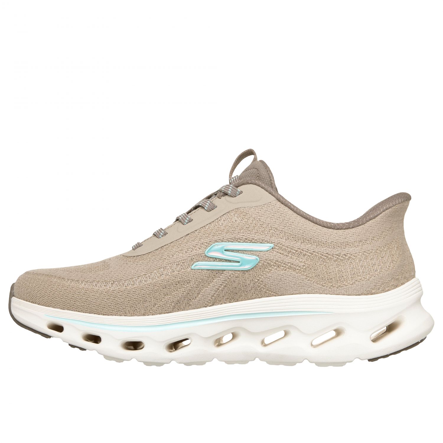 Skechers Go Walk Glide-Step 2.0 Maria, sapatos para uso ao ar livre, feminino, bege