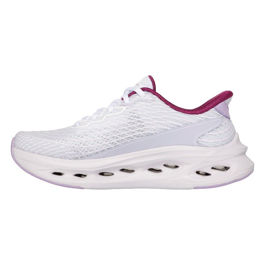 Skechers Max Cushioning Glide-Step - Sapphire, obuv, dámska, biela