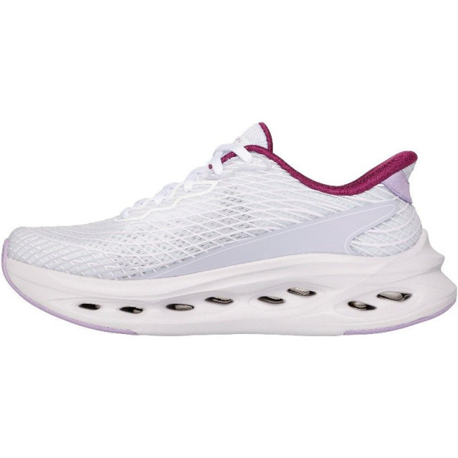 Skechers Max Cushioning Glide-Step - Sapphire, skor, dam, vit