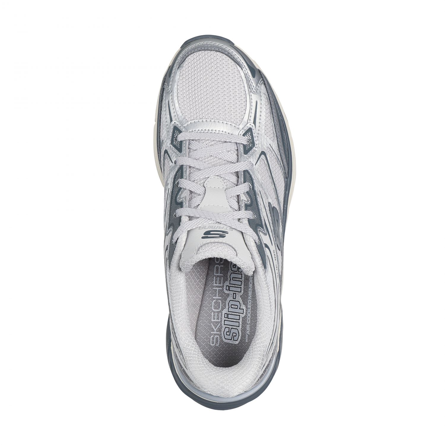 Skechers Stamina Sport, outdoorová obuv, dámske, strieborná