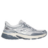 Skechers Stamina Sport, sapatos para atividades ao ar livre, feminino, prata