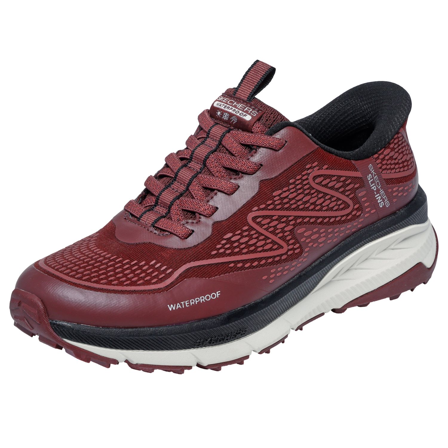 Skechers Switch Back - Mist, outdoor sko, dame, rød