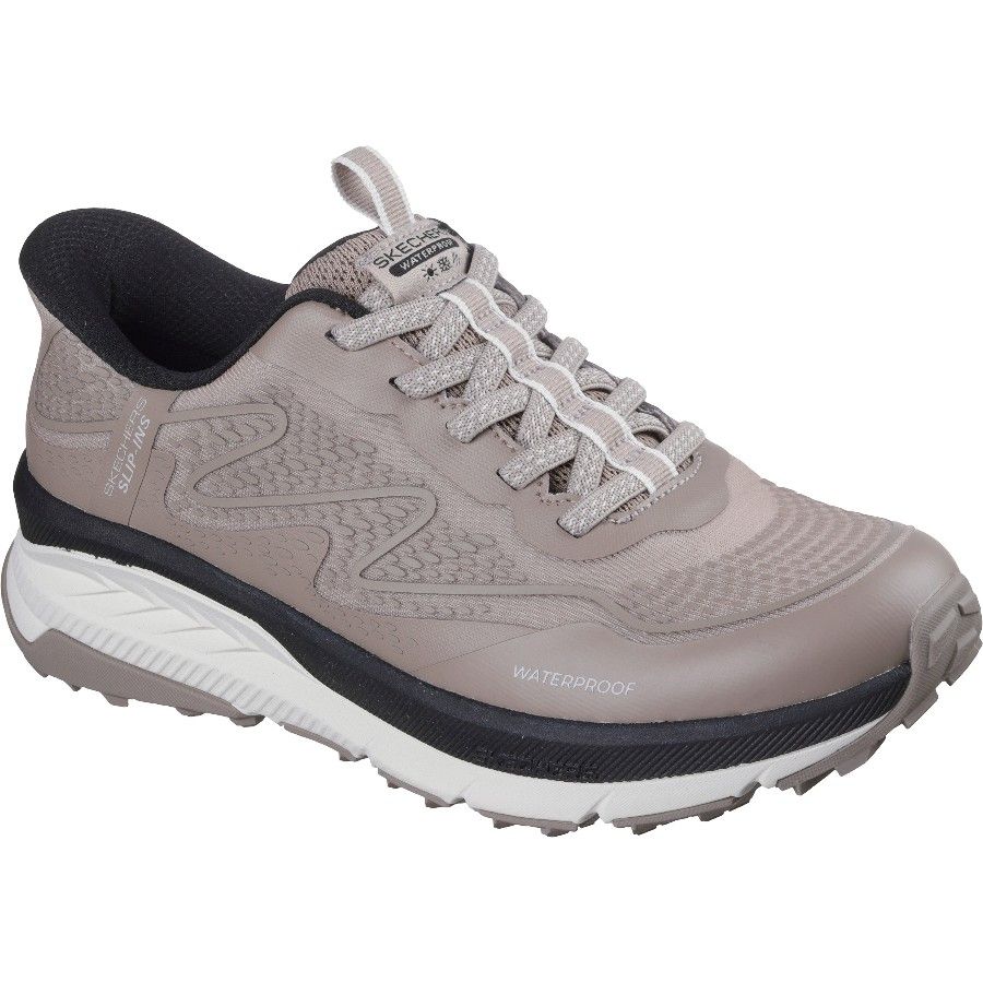 Skechers Switch Back - Mist, outdoorová obuv, dámská, hn?dá