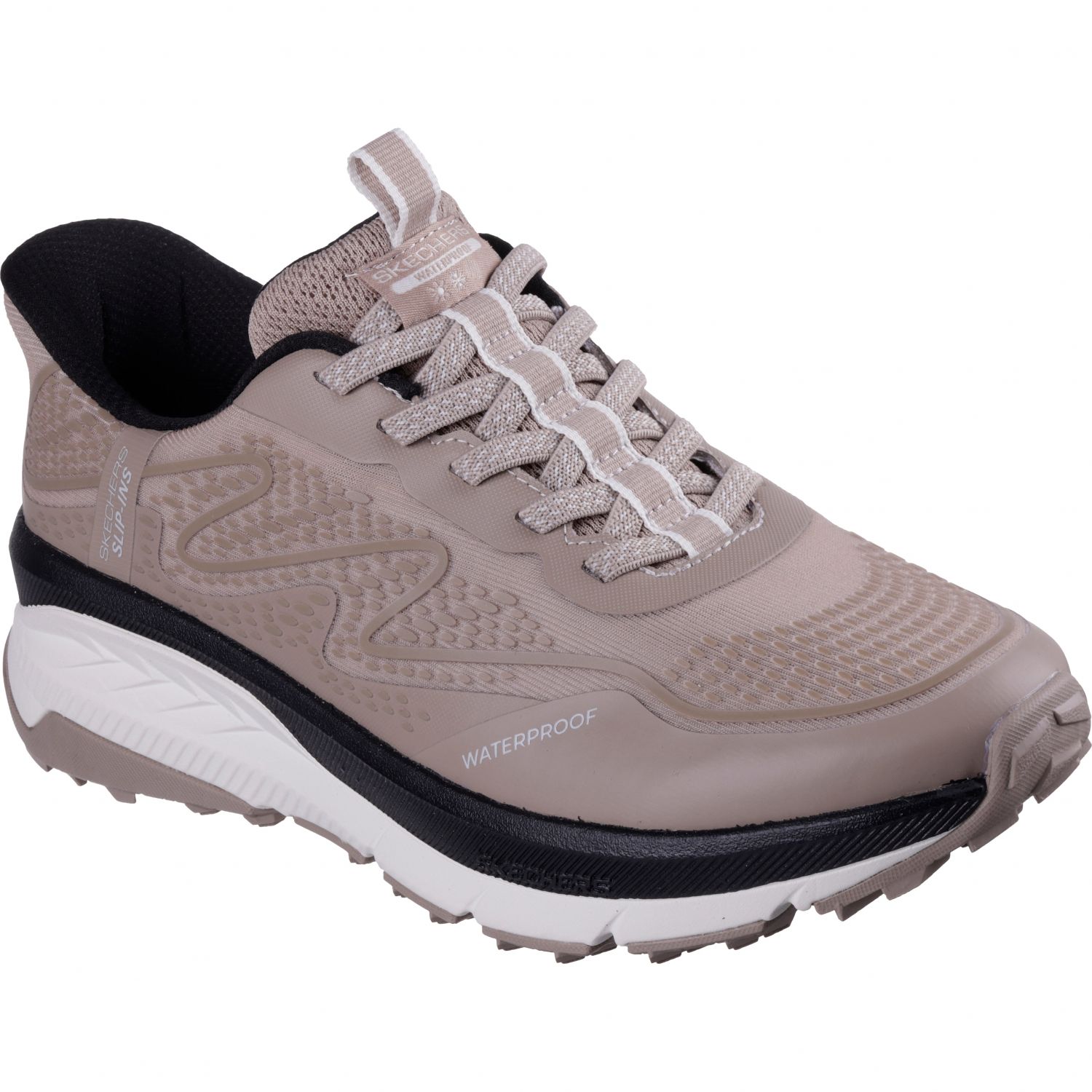 Skechers Switch Back - Mist, outdoorová obuv, dámska, hnedá