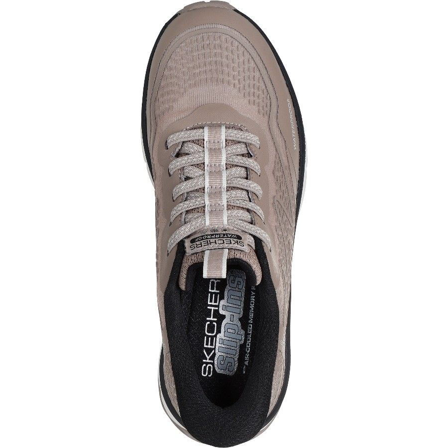 Skechers Switch Back - Mist, outdoorová obuv, dámska, hnedá