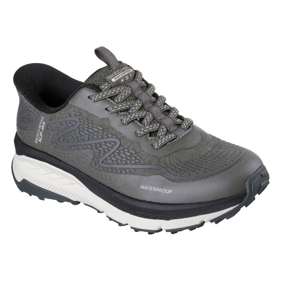 Skechers Switch Back - Mist, outdoorsko, dame, grøn