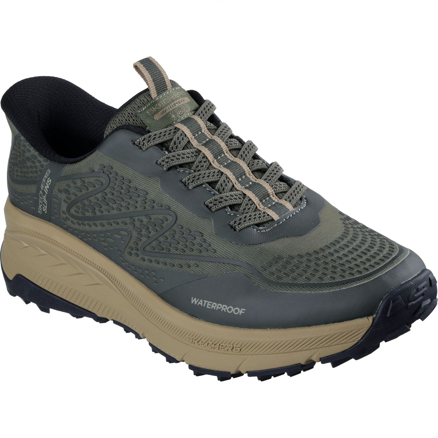 Skechers Switch Back - Welch Creek, calçado de exterior, homem, verde