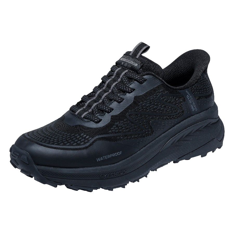 Skechers Switch Back - Welch Creek, outdoor sko, herre, sort